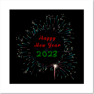 Happy new year 2023 Posters and Art